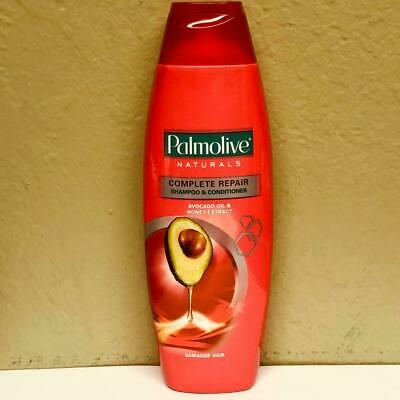 DẦU GỘI VÀ XẢ TÁI TẠO TÓC PALMOLIVE NATURALS SHAMPOO & CONDITIONER COMPLETE REPAIR 180ml