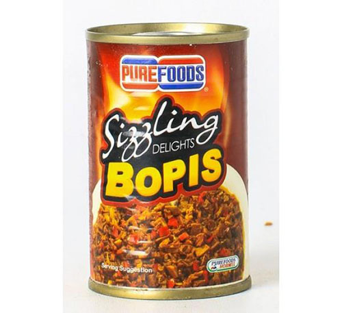 THỊT SỐT TƯƠNG ĐÓNG HỘP PUREFOODS SIZZLING DELIGHTS BOPIS 150g